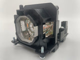 Jaspertronics™ OEM Lamp & Housing for The Eiki EK-120UK Projector with Ushio bulb inside - 240 Day Warranty