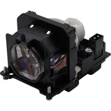 Jaspertronics™ OEM Lamp & Housing for The Eiki EK-131W Projector with Ushio bulb inside - 240 Day Warranty