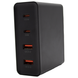 Jaspertronics™ Powerful 130W USB C Fast Charger - Convenient 4 Port Portable Fast Wall Charger