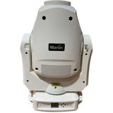 White finish Martin ERA 300 Profile 440W LED spot moving head light with advanced features.