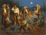 American Storytellers by Andy Thomas - Canvas Giclee Limited Edition SN195 - 30 x 40