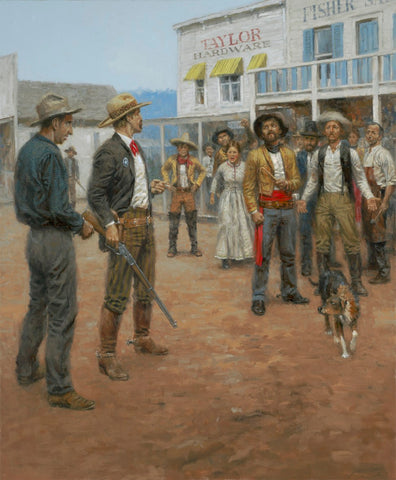 One Riot, One Ranger by Andy Thomas - Canvas Giclee Limited Edition SN300 - 36 x 30