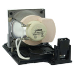 Jaspertronics™ OEM Lamp & Housing for The Optoma EW610STi Projector with Osram bulb inside - 240 Day Warranty