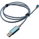 Jaspertronics™ Flowing LED Charging Cables with Quick Disconnect Magnetic Tips for Smart Phones, Tablets, and More!