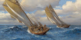 Captains Courageous by Andy Thomas - Paper Giclee Limited Edition Signed & Numbered 500 - 18 x 36