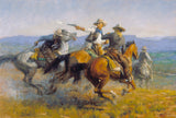 Desperate Ride by Andy Thomas - Canvas Giclee Limited Edition Signed & Numbered 250 - 20 x 30