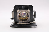 Jaspertronics™ OEM Lamp & Housing for The Hitachi CP-X6 Projector with Philips bulb inside - 240 Day Warranty