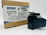 OEM Lamp & Housing for The Epson Powerlite 93 Projector - 1 Year Jaspertronics Full Support Warranty!