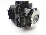 Jaspertronics™ OEM ELP-LP62 Lamp & Housing for Epson Projectors with Ushio bulb inside - 240 Day Warranty