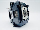 Jaspertronics™ OEM ELP-LP64 Lamp & Housing for Epson Projectors with Original High-Quality bulb inside - 240 Day Warranty