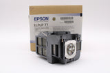 OEM ELP-LP77 Lamp & Housing for Epson Projectors - 1 Year Jaspertronics Full Support Warranty!