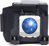 Jaspertronics™ OEM Lamp & Housing for The Epson Powerlite HC 3100 Projector with Ushio bulb inside - 240 Day Warranty