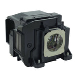 Jaspertronics™ OEM Lamp & Housing for The Epson V11H799020 Projector with Ushio bulb inside - 240 Day Warranty