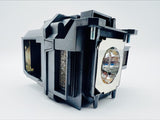 Jaspertronics™ OEM Lamp & Housing for the Epson Powerlite 98H Projector with Osram bulb inside - 240 Day Warranty