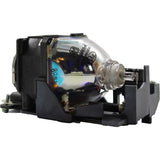 Jaspertronics™ OEM Lamp & Housing for The Panasonic PT-LB20VU TV with Original High-Quality bulb inside - 240 Day Warranty