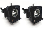 Jaspertronics™ OEM Lamp & Housing TwinPack for The Panasonic PT-DX100W Projector with Original High-Quality bulb inside - 240 Day Warranty