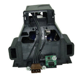 Jaspertronics™ OEM Lamp & Housing for The Panasonic PT-D4000(SINGLE) Projector with Ushio bulb inside - 240 Day Warranty