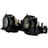 Jaspertronics™ Original Lamp & Housing TwinPack for the Panasonic PT-DX800ES Projector - 1 Year Warranty