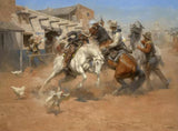 Leaving Old Mexico by Andy Thomas - Canvas Giclee Limited Edition Artist Proof 15 - 30 x 40