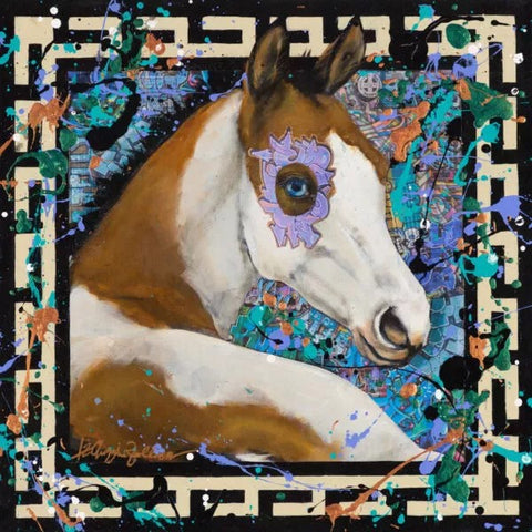 Medicine Hat Wild Filly by Liz Chappie-Zoller - Canvas Giclee Limited Edition Artist Proof 20 - 30 x 30