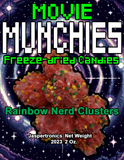 Movie Munchie's™ Freeze Dried Rainbow Clusters - Whatever life throws at you, keep on crunching! - 2oz