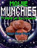 Movie Munchie's™ Freeze Dried Root Beer Pops - Whatever life throws at you, keep on crunching! - 3oz