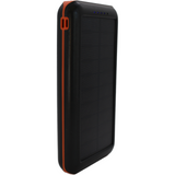 Jaspertronics™ Portable Solar Panel Power Bank - PS-157: Portable Jaspertronics™ solar panel power bank, featuring a sleek, compact design with 5V 2.1A output for charging devices outdoors or on the go.