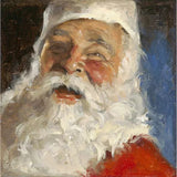 Santa by Andy Thomas - Canvas Giclee Edition - 6 x 6