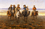 Singing Cowboys by Andy Thomas - Canvas Timeless Edition - 24 x 36