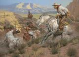 The Rebel Steer by Andy Thomas - Canvas Giclee Limited Edition Artist Proof 50 - 24 x 32