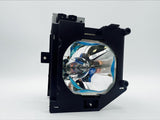 Jaspertronics™ OEM Lamp & Housing for The Hitachi 50VX915 TV with Osram bulb inside - 240 Day Warranty