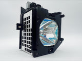 Jaspertronics™ OEM Lamp & Housing for The Hitachi 50VX915 TV with Osram bulb inside - 240 Day Warranty